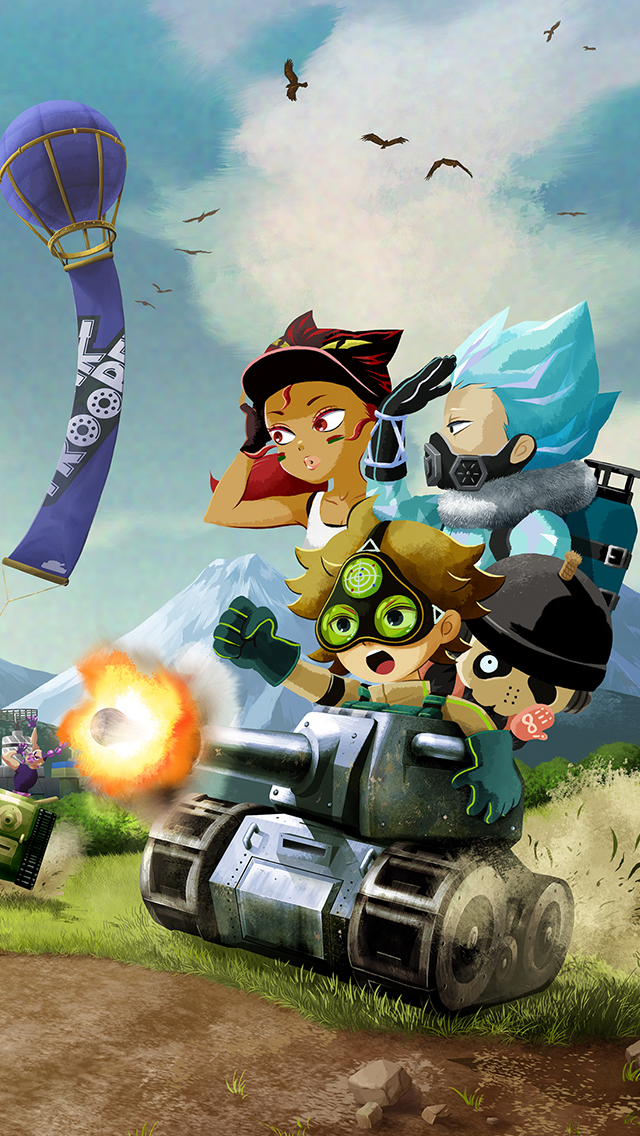 my.nintendo.com/Wallpaper - Tank Troopers/TankTrooper_Wallpaper_640x1136.jpg